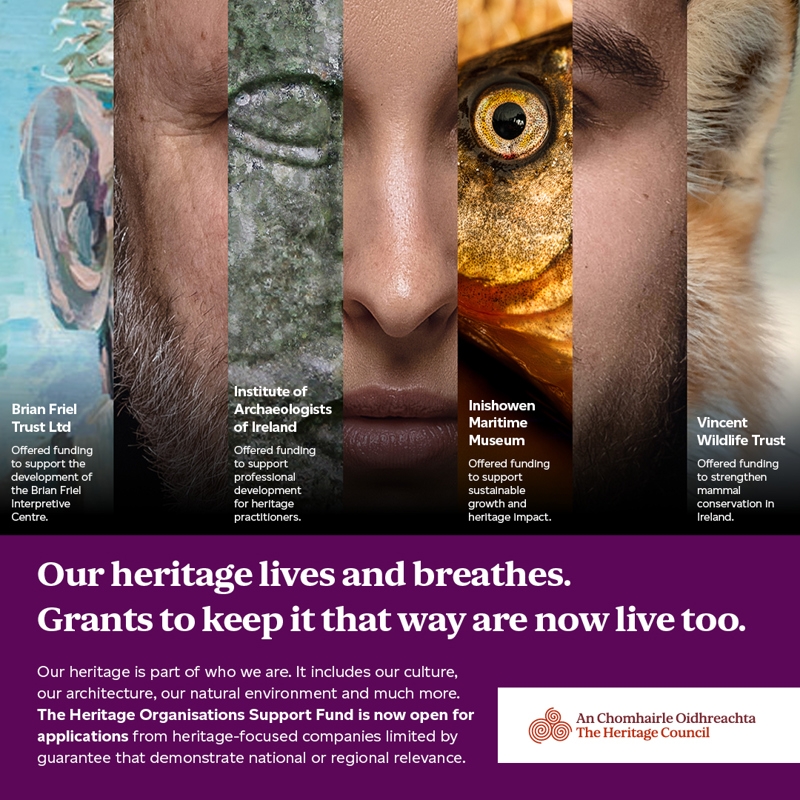 Heritage Council scheme supporting heritage organisations