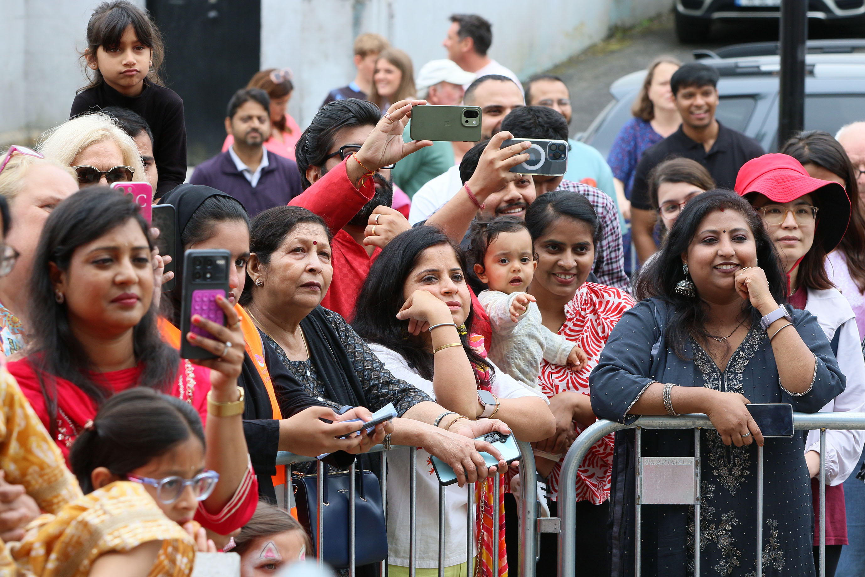 Some of the Audience enjoying The Mela celebrations at An Grianan Theatre