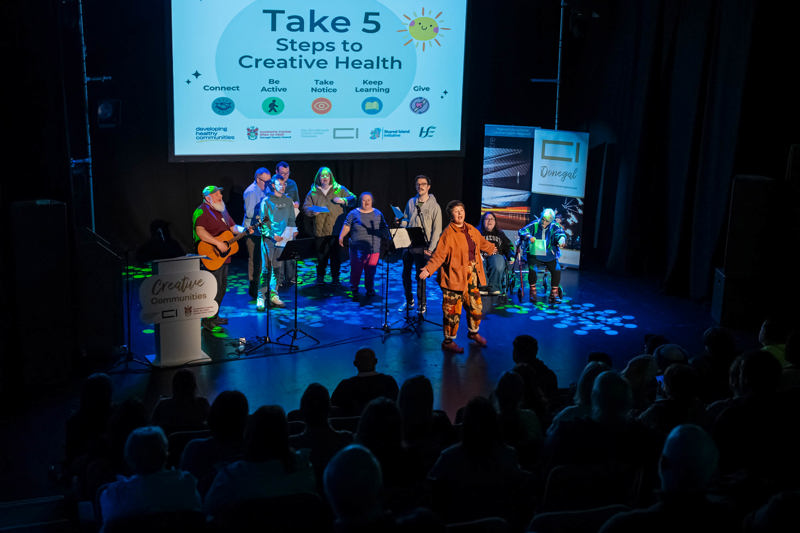 Taking 5 for Cross Border Creative Health and Wellbeing