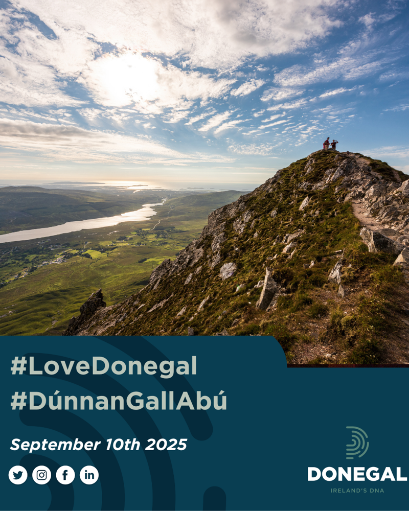 Celebrate #LoveDonegal Day 2025 on 10th September 2025
