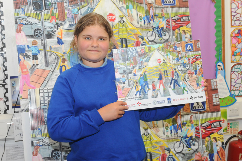 Donegal Primary School Road Safety Art Competition 2026 Winners Announced