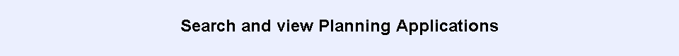 Banner showing link to eplanning