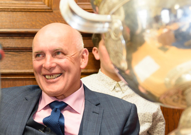 Anthony Molloy at the Civic Reception held in his on honour on Tuesday 7 June 2016
