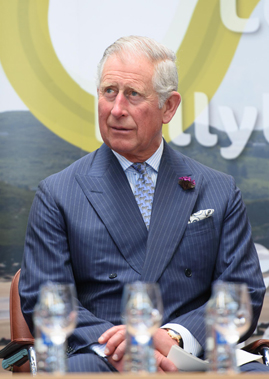 The Prince of Wales during his visit to Letterkenny Institute of Technology. Photo:- Clive Wasson