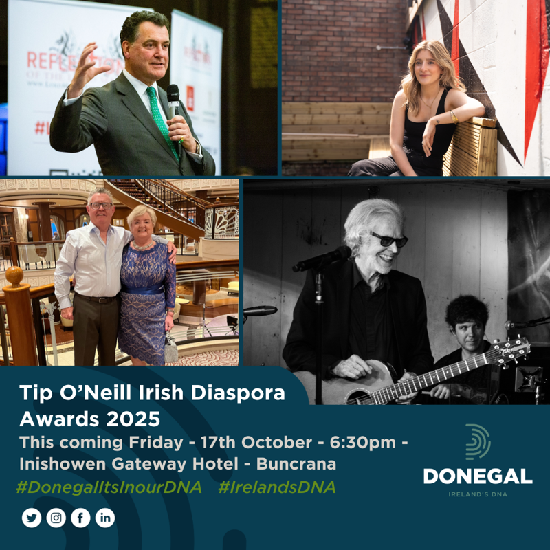 Final Countdown to the 2025 Tip O’Neill Irish Diaspora Awards