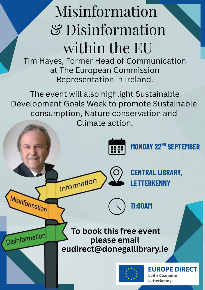 Tim Hayes le cuairt a thabhairt ar an Lárleabharlann