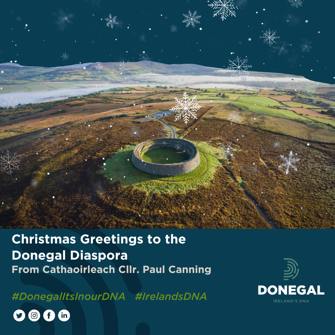 Beannachtaí na Nollag ar Dhiaspóra Dhún na nGall, 2025