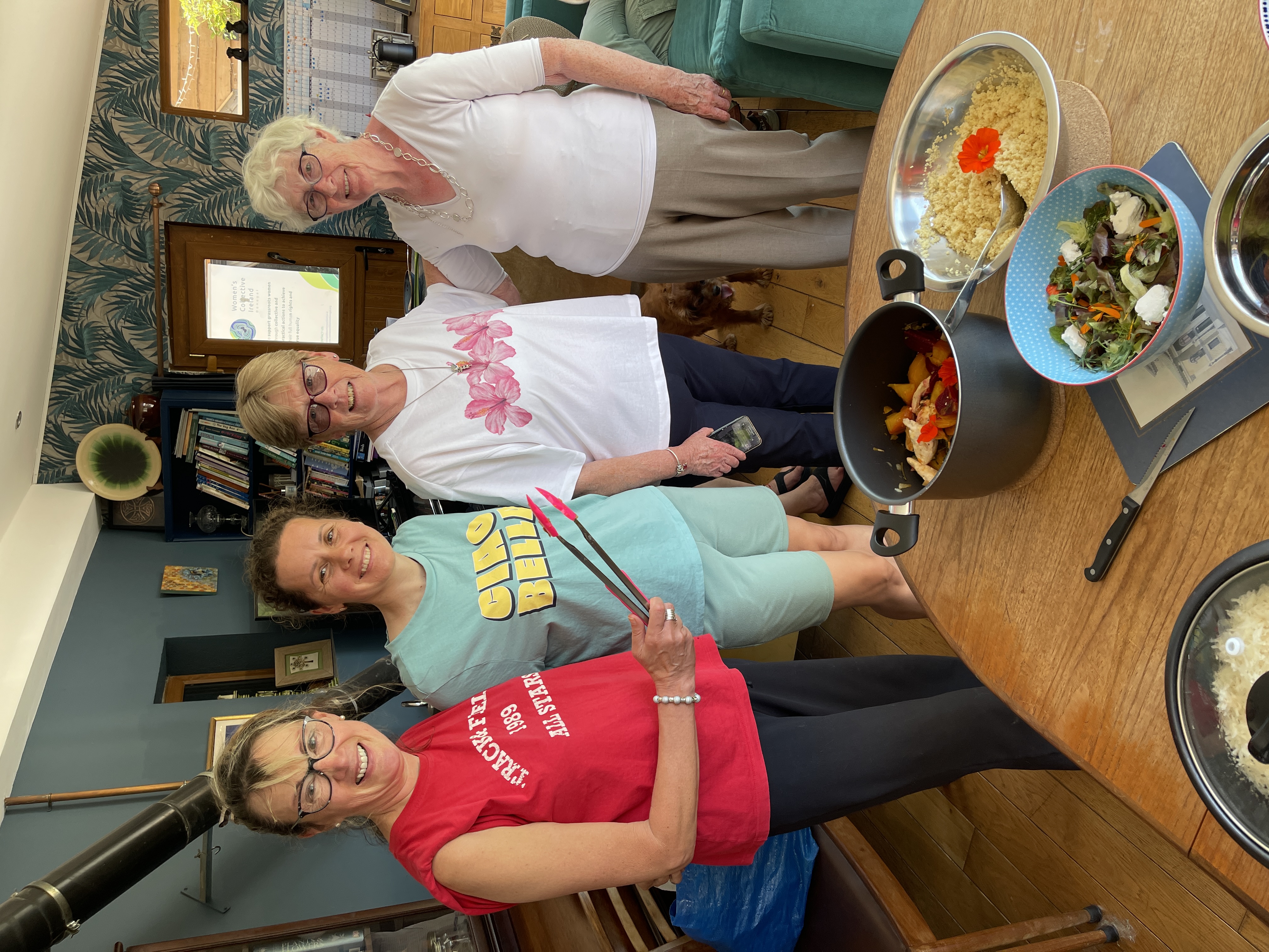 Donegal Creative Kitchens, Gortahork shows women from the Women’s Collective Ireland, Donegal Project Donegal Creative Kitchens