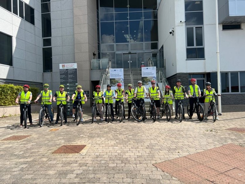 Donegal Pedals for Health and Sustainability with Lunchtime Wheelers Cycle for Bike Week