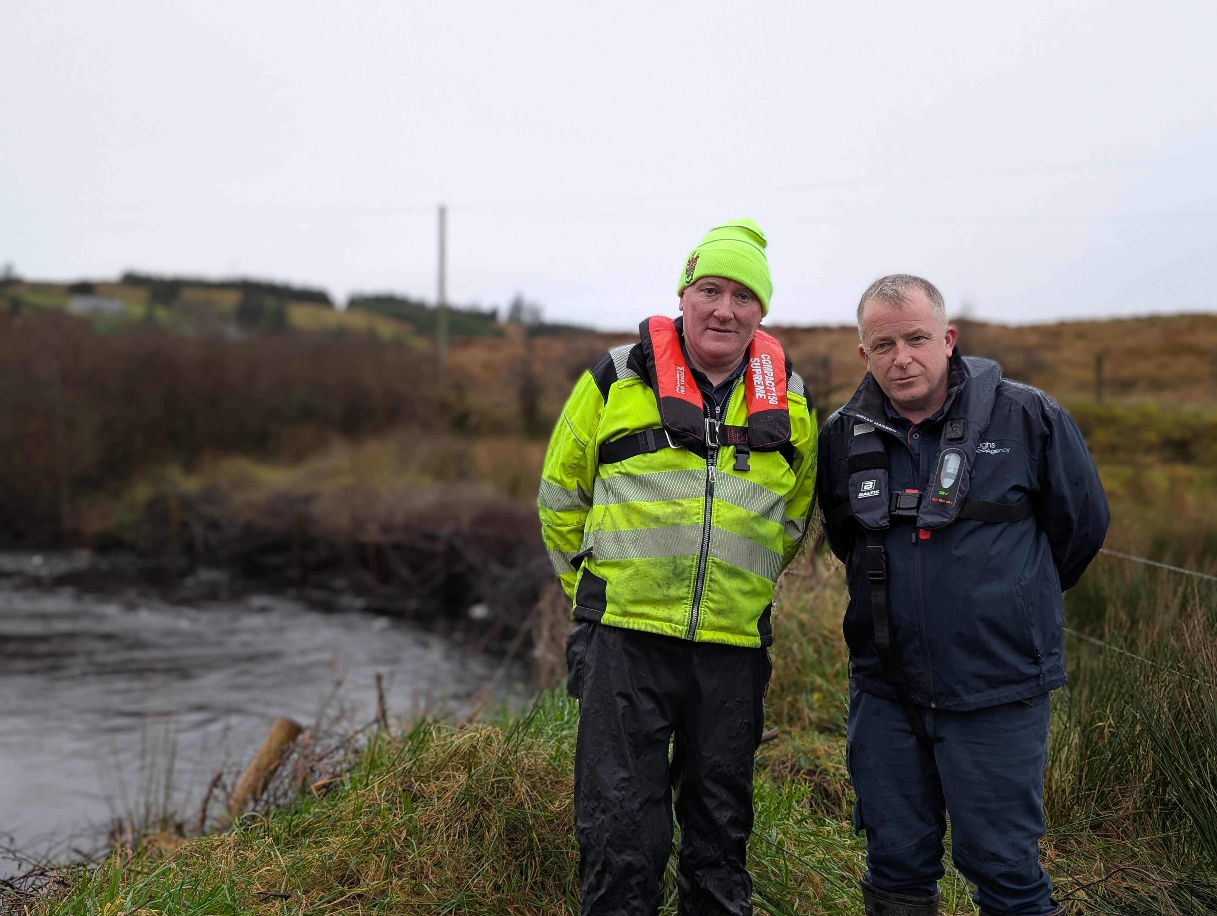 John Morrow from Donegal County Council and Shane Gallagher from the Loughs Agency