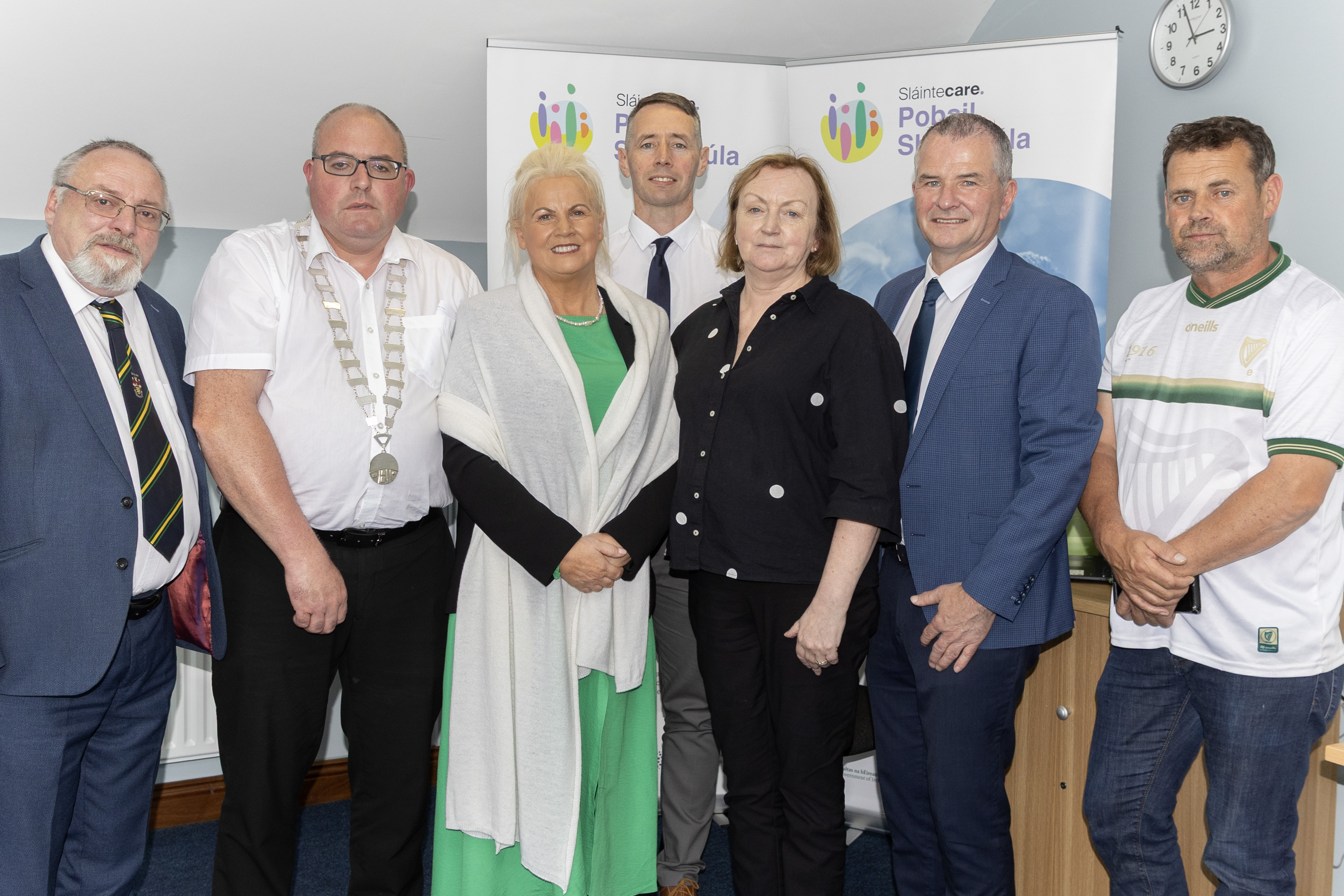 Thug an tAire Jennifer Murnane O’Connor cuairt ar Ionad Naomh Pádraig Dobhar